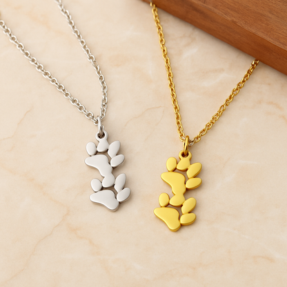 PawEver™ Paw Print Necklace