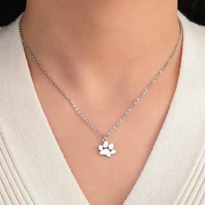 PawEver™ Paw Print Necklace